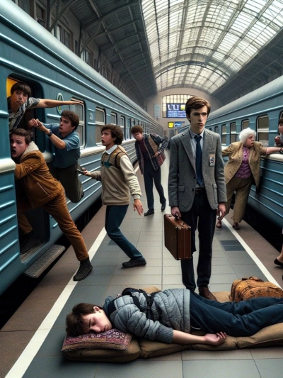 Поезд до чертовой линии - Адам Горский - Слушаем Лучшие Аудиокниги в Онлайн Библиотеке Бесплатно